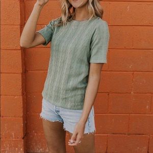 Roolee Jess Textured Tee
